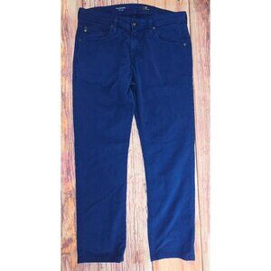 AG Adriano Goldschmied The Matchbox Slim Straight Fit Mens Blue Jeans 33 (34x30)